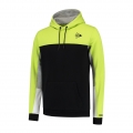 Dunlop Bluza z kapturem Essentials Hooded Sweat 2022 żółta/czarna męska